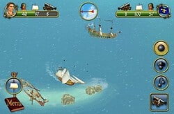 Sid Meier's Pirates zeegevecht