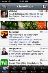 Tweetings for Twitter iPhone