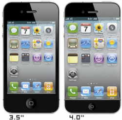 iPhone 4 inch