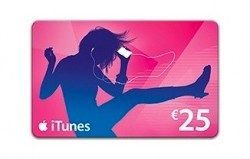 iTunes 25 euro cadeaukaart