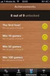 Drop It achievements om te winnen