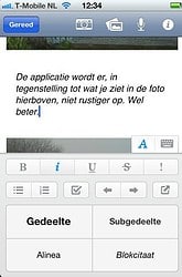 Evernote nieuwe bewerkingsmodule