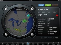 Peepometer buienradar iPad