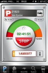 SMS Park parkeermeter iPhone iPod touch