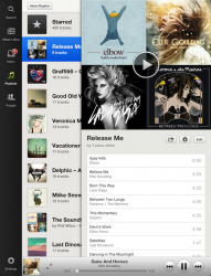 Spotify voor iPad