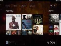 Track 8 muziekspeler iPad Metro Windows Phone 7