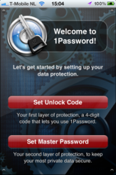 1Password 2 wachtwoorden