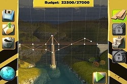 Bridge Constructor punten aanbrengen
