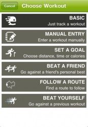 Endomondo Sports Tracker Pro wat wil je doen