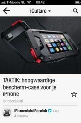 Flipboard Nederlandstalige iCulture-feed iPhone