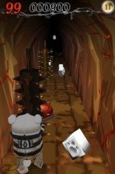 GU MA Escape Bear iPhone renspel