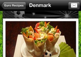 Leuke EK iPhone-apps Euro Cookbook 2012