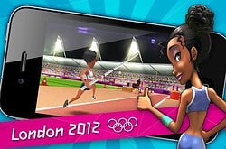 London 2012 iPhone game header
