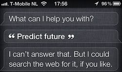 Siri toekomst voorspellen