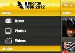 TDF 2012 Sportal Tour 2012 iPhone