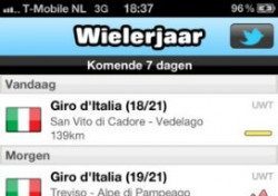 TDF 2012 Wielerjaar iPhone