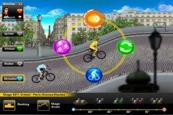 Tour de France 2012 actiemenu