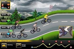 Tour de France 2012 iPhone game