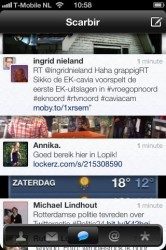 Twittelator Neue timeline