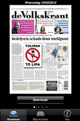 Volkskrant iphone lezen