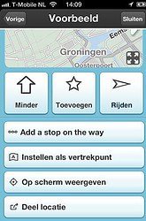 Waze Nederlandse iPhone-navigatie tussenstop