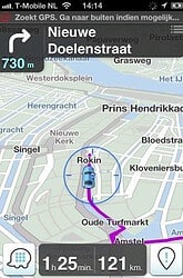 Waze gratis iPhone-navigatie