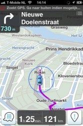 Waze gratis iPhone-navigatie