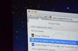 iCloud tabs