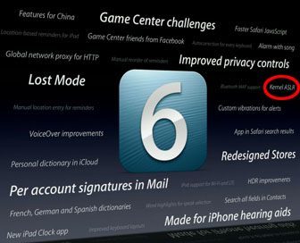 iOS 6: Kernel ASLR