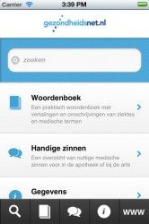 Gezondheidsnet op Reis - Frans iPhone