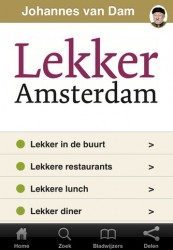 Lekker Amsterdam hoofdmenu