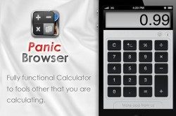 Panic Browser calculator