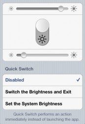 Quick Brightness screenshot