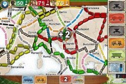 Ticket to Ride Europe route aanleggen