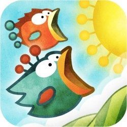 Tiny Wings HD met multiplayer iPhone