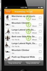 VirtuaGym reeds gedaan en te doen