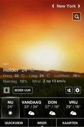 Weather HD 2 weerpagina