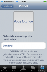 WhatsApp profielfoto toevoegen op iPhone