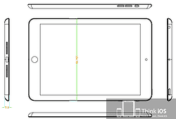 iPad mini tekening 1