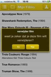 Moviemeter.nl filmlijst
