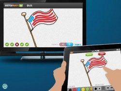 SketchParty TV header iPad