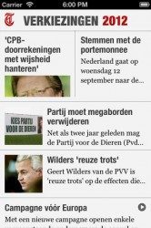 Verkiezingen 2012 Telegraaf header