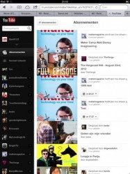 youtube ipad app lijstje