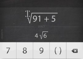 Archimedes calculator met exacte antwoorden iPhone