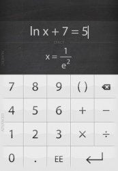 Archimedes iPhone calculator met stijl