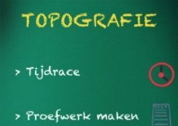 Topografie iPhone schoolbord