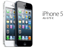 iPhone 5 679 euro