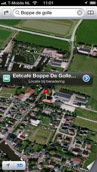 iPhone 5 review Apple Maps Boppe de Golle