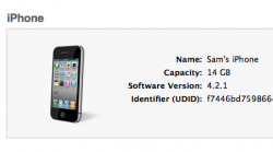 iPhone UDID iTunes