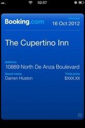 Booking.com screenshot Passbook